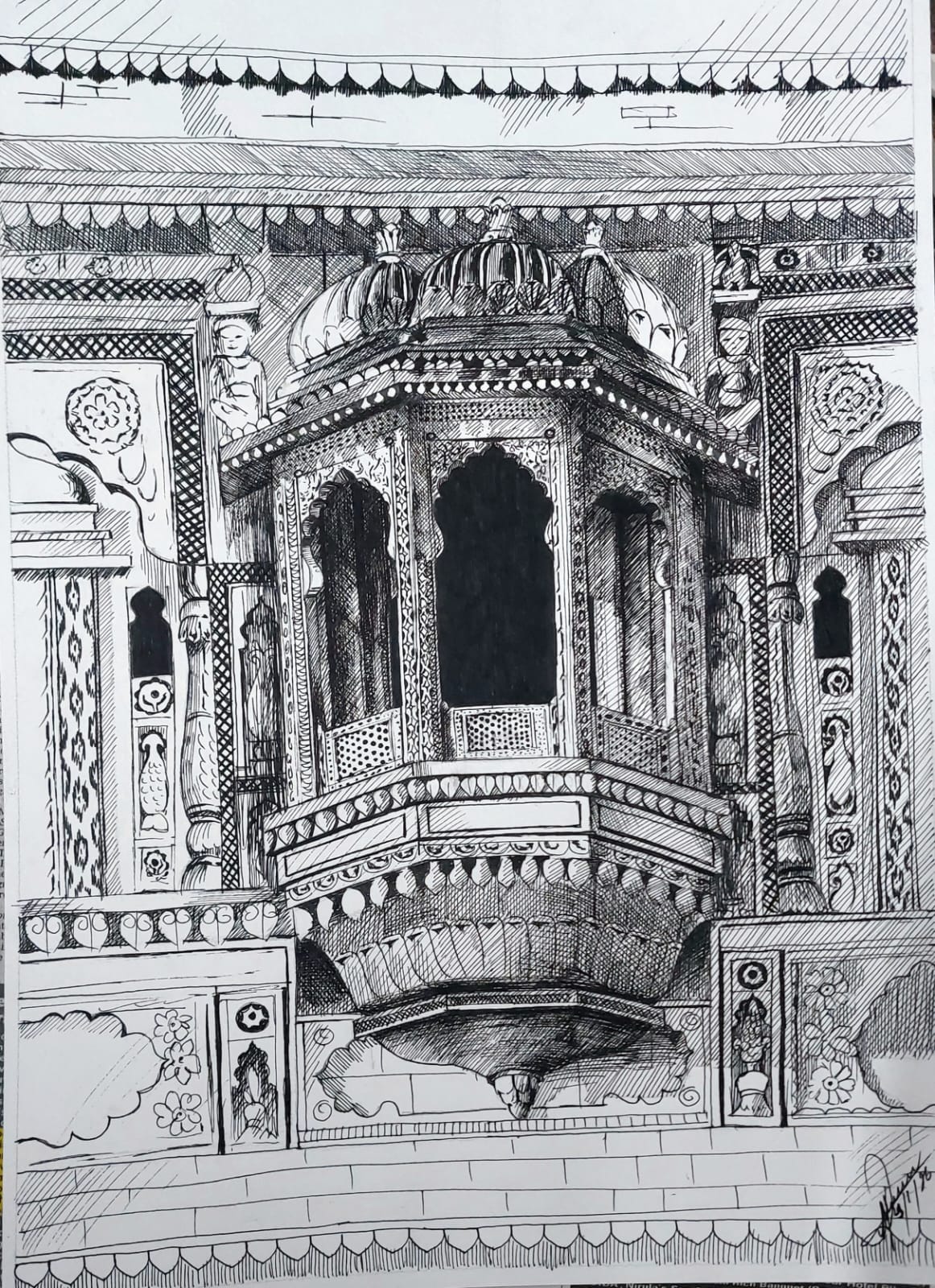 Window of Rajasthan Haweli