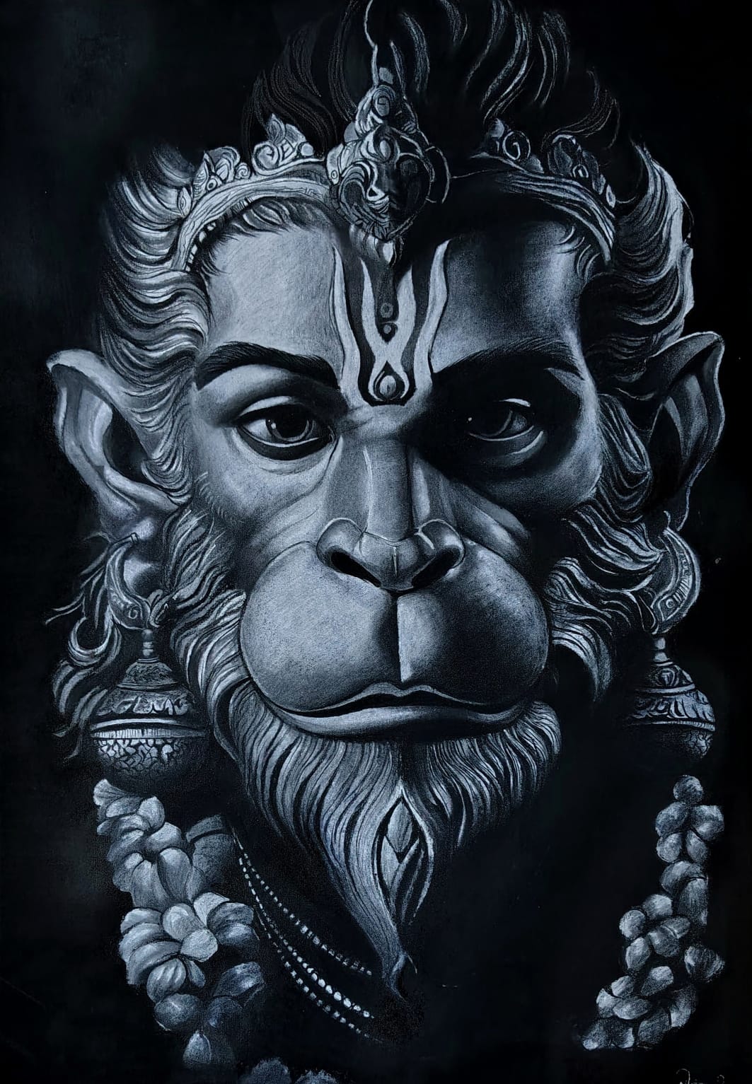 White Charcoal - Bajrangbali