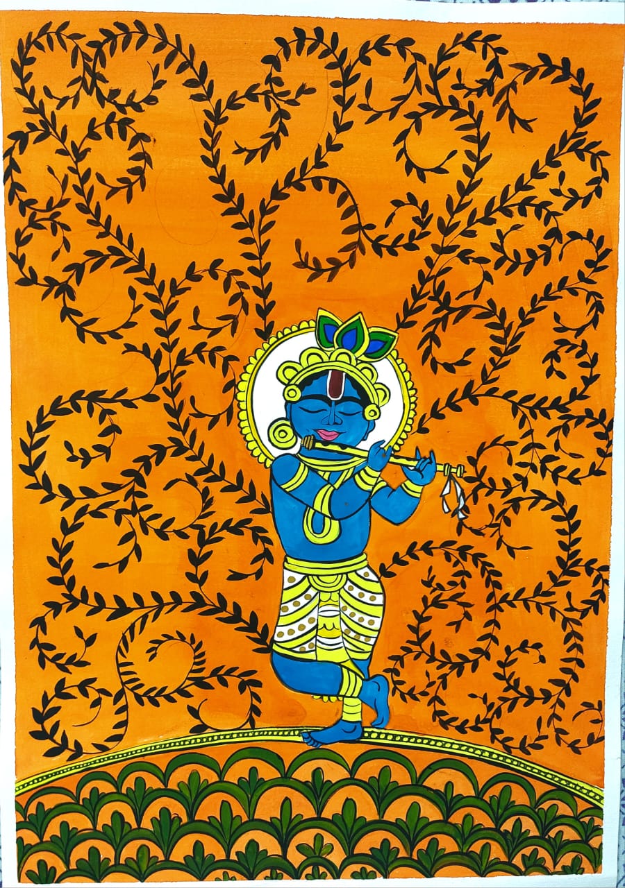 Acrylic Colors - Lord Krishna
