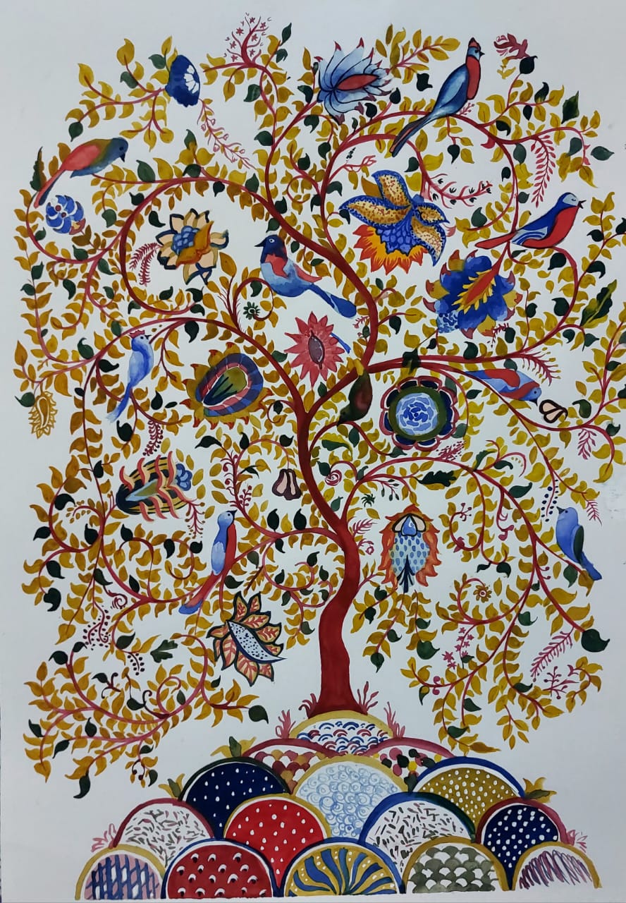 Acrylic Colors - Tree